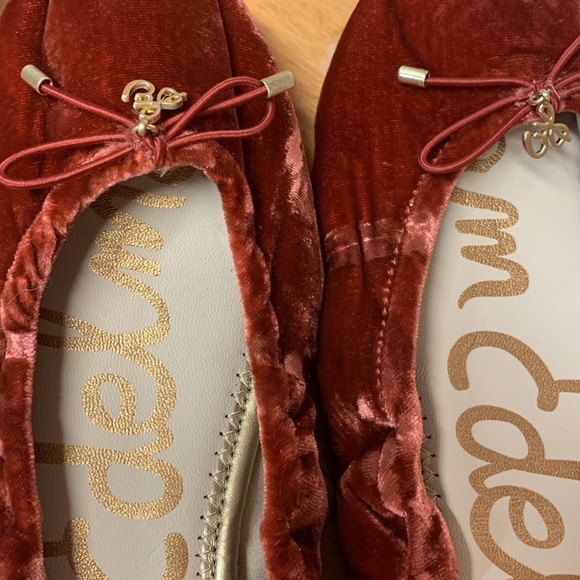 Sam Edelman Velvet Ballet Flat, size 8 - Picture 2 of 6